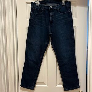 GAP Cigarette Jeans Dark Wash Size 14
